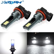 2 sztuk H8 H11 żarówka LED H16 JP 9005 HB3 9006 HB4 lampa Led Super jasne światła przeciwmgielne
