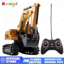 1:24 rc Auto bagger funk gesteuerte Autos Traktor Modellbau Fahrzeug Graben Boden LKW Sound Spielzeug für Jungen Kinder Geschenke