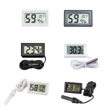 Mini Digital LCD Indoor Praktischer Temperatursensor Luftfeuchtigkeitsmesser Thermometer Hygrometer Messgerät