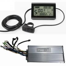 36V/48V 1500W 35A Bürstenlosen DC Ebike Controller + KT-LCD8H LCD3 LED900 Farbe DisplayOne Set, für 1500W Ebike Kit