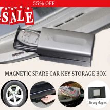 Neue Schwarz Key Safe Box Magnetische Auto Schlüssel Halter Box Outdoor Stash Mit Magnet Für Home Office Auto Lkw Caravan geheimnis Box