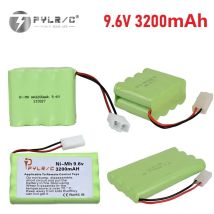 Upgrade 9,6 V 3200 mah NiMH Batterie Für Rc Autos Tank Boot Roboter Lkw Pistolen Batterie AA 9,6 V wiederaufladbare Batterie Pack für RC Spielzeug