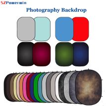 SZPowerwin 150X200CM 5ftx7ft Flannel Photography Backdrop Photo Studio Kit For Background Stand Chroma Key