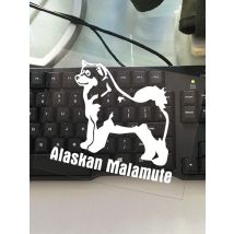 High Quality Alaskan Malamute Retriever Vinyl Window Dog Decal Sticker Drop Shipping