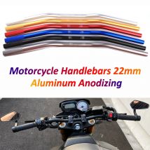 Volante universale per moto in alluminio anodizzato da 22 mm adatto per Yamaha MT07 MT09 ER6N Z900 Z1000 GSR600 Cafe Racer
