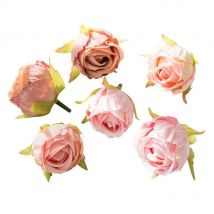 10Pcs Silk Tea Buds Roses Head Wedding Decorative Wreaths Valentine Decora Home Room Diy Gift Box Fake Plants Artificial Flowers