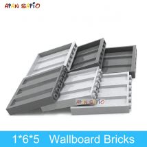 10 pz FAI DA TE Building Blocks Mattoni Da Parete 1x6x5 Punti Educativi Creativi Giocattoli di Plastica per I Bambini Compatibile Con Il Marchio 23405