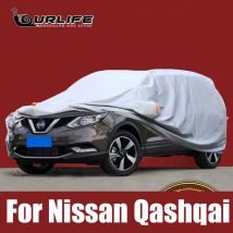 Volle Auto Abdeckungen Outdoor Sonne Anti UV Regen Schnee Staub Schutz Oxford Tuch Für Nissan