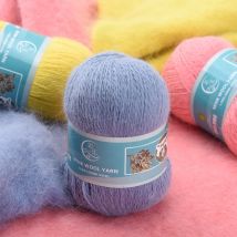 3set 50g 20g Angora Kaninchen 14s/2 Plüsch Kaschmir Nerz Garn Qualität DIY Hands tricken Winter warme weiche Pullover Hut Socken пряжа