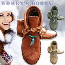 Botas Mujer ganzjährig Pu Leder flache Ferse tägliche Stiefel atmungsaktiv Anti-Rutsch für Frauen Lady Botines Para Mujeres Muy Cómodos