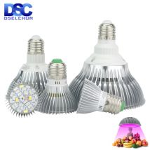 LED-Wachstumslicht E27 Vollspektrum 18 W 28 W 30 W 50 W 80 W für Hydrokultur-Pflanzenlicht AC85-265 V 110 V 220 V LED-Wachstumslampe
