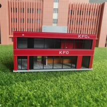 2 teile/los n 1/87 1/64 Kunststoff abs Modell architektur Modellierung materialien für Diorama Design Modellbau für Zug layout