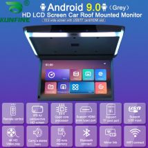 19 zoll Display digital screen Android 9,0 Auto Dach Monitor LCD Flip Unten Bildschirm Overhead