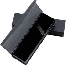 1 stücke Rechteckige Clamshell Geschenk Stift Box Mode Gehobenen Business Büro Lagerung Box Kreative Schule Liefert Bleistift Fällen