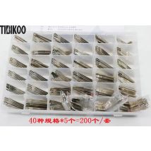 40 arten * 5PCS Gravierte Linie Schlüssel Klinge Skala Scheren Zähne Leere Auto Schlüssel Klinge