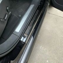 Für Volvo XC90 xc 90 2016-2019 2020 Edelstahl Tür Sill Platte Zubehör Auto Tür Sille Platten