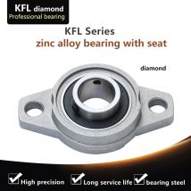 KFL08 KFL000 KFL001 KFL002 KFL003 KFL004 KFL005 006 Diameter  Bore Diameter Self Aligning Zinc Alloy Flange Pillow Block Bearing