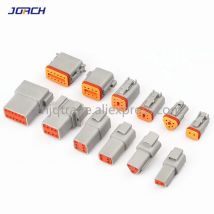 1set Deutsch DT Stecker DT06-2S/DT04-2P 2P 3P 4P 6P 8P 12P Wasserdichte Elektrische Stecker Für auto Motor Mit Pins 22-16AWG