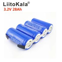 LiitoKala 3,2 V LiFePO4 32700 Batterie 14Ah 21ah 28ah 35ah 24Ah Kontinuierliche Entladung Maximale 55A High power batterie + Nickel blätter