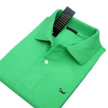 Hochwertiges Sommer-Herren-Poloshirt aus 100 % Baumwolle mit Fisch-Logo-Passform, lässiges, kurzärmliges Revers-T-Shirt, atmungsaktives Oberteil
