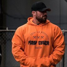 Männer Winter Wolle Lose Mantel Gym Singuletts Sweatshirts Herren Fleece Hoodies Stringer Bodybuilding Fitness Casual Pullover