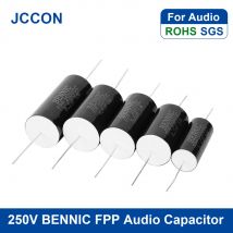 2Pcs BENNIC BENNIC FPP Series Metallisierten Polypropylen Film Kondensator Audiophile 250V 1,0