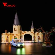 Vonado LED-Licht Magic Toys Hogwartsingly Clock Tower Kompatibel Harri 75953 Bausteine für Kinder Weihnachtsgeschenke