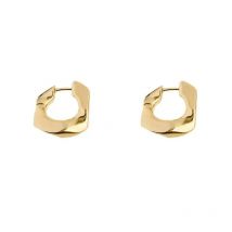 Irregular Metal Earrings  European American Style  Fashion Personality Restore Ancient Ways Small Earrings Women Jewelry Gifts