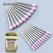 10 stücke Nagel Bohrer Set Fräsen Cutter Elektrische Maniküre Bohrer Für Pediküre Maschine Grat Nail art Ausrüstung