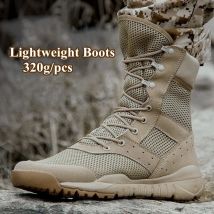 34 49 Größe Männer Frauen ultraleichte Outdoor-Kletter schuhe Trainings stiefel Sommer atmungsaktive Mesh Wandern Wüsten stiefel