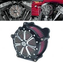 RSD Black Speed 7 Venturi Luftfilter-Ansaugfilter für Harley Touring Street Glide Road Glide Softail