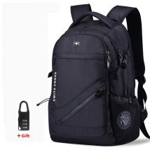 mochila Schweizer Anti-Diebstahl-Rucksack für Herren, USB, Notebook, Schule, Reisetaschen, wasserdicht, Business, 15,6 17-Zoll-Laptop-Rucksack für Damen