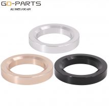 63*44*10mm Bearbeitete Volle Aluminium Basis Ring Dekorieren Kreis Washer Für Vintage Hifi Audio KT88 6550 rohr Verstärker