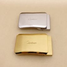 2025 Ciartuar neues Design, hochwertiger Herrengürtel, echtes Planleder, Hose, erste Messing-Splitter-Gold-Schnalle, 3,4 cm