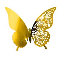 50Pcs Butterfly Wine Glass Name Place Card Baby Shower Seat Cards Table Mark Birthday Holder Wedding Event Party Bar Decorations