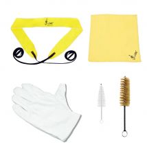 5 Pcs/Set Trumpet Cleaning Maintenance Kit Brass Instrument Accessories Mouthpiece Brush Tube Cloth Piston Brush Music Tools