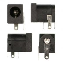4pcs 5.5mm x 2.1mm PCB DC Power Supply Socket Connector / Barrel Jack