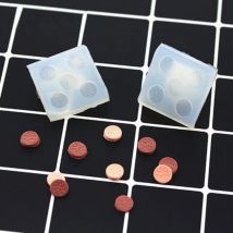 Mini Keks Silikonform Fondant Zucker Kuchen Schokolade DIY Ton Kristall Epoxy UV Silikon Formen Backwerkzeug Küchenzubehör