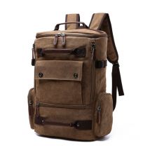 Männer Rucksack Vintage Leinwand Rucksack Schule Tasche männer Reisetaschen Große Kapazität Rucksack Laptop Rucksack Tasche Rucksack