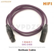HIFI 10601 Gotham GAC-2 AES/EBU Digital signal draht Audio digital 3-PIN XLR balance kabel 110 ohm
