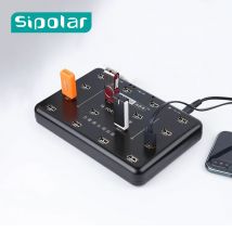 Sipolar 16 Ports USB 2,0 Hub Duplizierer Für TF SD Kartenleser U-disk Daten Test Charge Kopie Mit LED Lampe 5V3A Power Adapter A-100