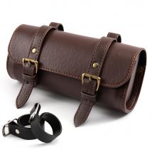 Universal Motorrad Satteltaschen PU Leder Gabel Schwanz Werkzeug Tasche Lenker Tasche Für Harley Sportster Kawasaki Yamaha Suzuki