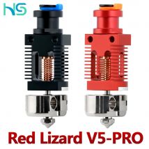 Haldis 3D Red Lizard V5 Pro V6 Hotend, zusammengebautes Bi-Metall-Heat Break, plattiertes
