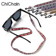 Catene per occhiali Cinghie per occhiali alla moda Cinghie per occhiali Cordino di fissaggio per occhiali, Cinturino per occhiali da sole multicolore per donna uomo