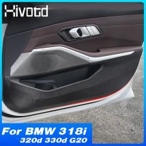 Tür-Anti-Kick-Pad Autoaufkleber PU-Leder Innendekoration Schutz Autozubehör Produkte für BMW 318i 320d 330d G20 2023