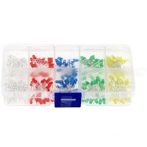 200 stücke 3mm 5 farben LED Licht Emittierende Diode Universal LED Licht Assorted Kit DIY LED Diode Set