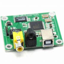 HiFi-cm6631a 192kHz bis koaxiale optische SPDIF-Konverter-DAC-Karte 24-Bit-USB 2,0