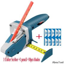Gipskarton Cutter Glasritzrades Gipskarton Edger Trockenbau Automatische Schneiden Artefakt Cutter Werkzeug Skala Hause Holz Hand Werkzeuge