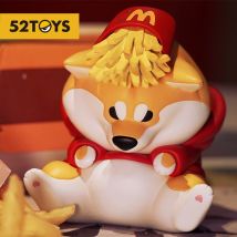 Carino Shiba Inu Fast Food Series Tide gioca figurine borsa a sorpresa modello Desktop figura Anime regalo di natale di compleanno creativo