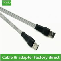 Micro USB 5pin Flach Kabel Micro USB 2,0 Stecker auf Micro USB 2,0 Männlichen und Weiblichen Verlängerung Kabel 0,1 m/0,2 m/0,3 m/0,5 m/1m/2m
